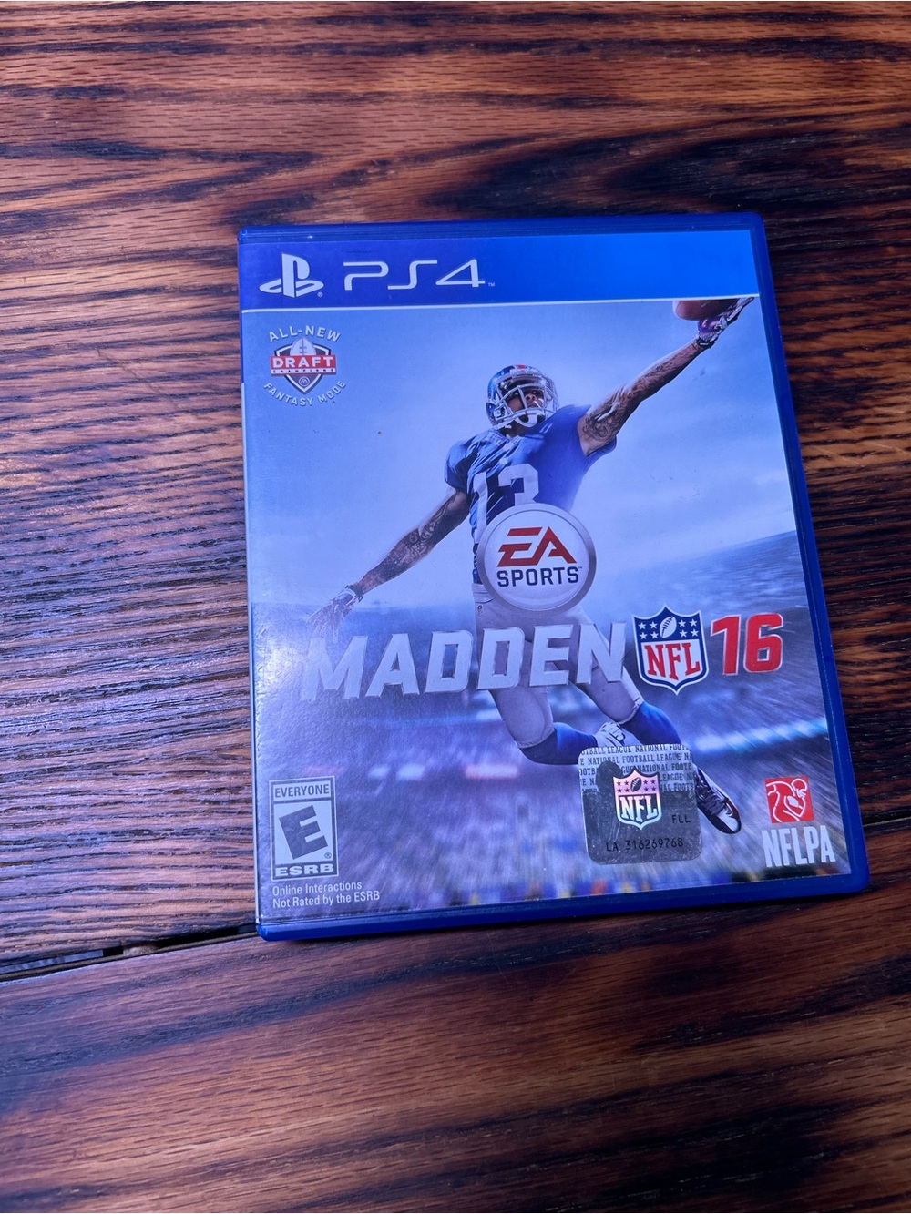 Madden NFL 16 (PS4) - Blue Case